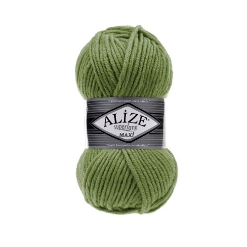 Włóczka Alize Superlana MAXI 620 oliwka