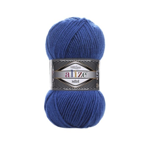 Włóczka Alize Superlana MIDI 141 szafir