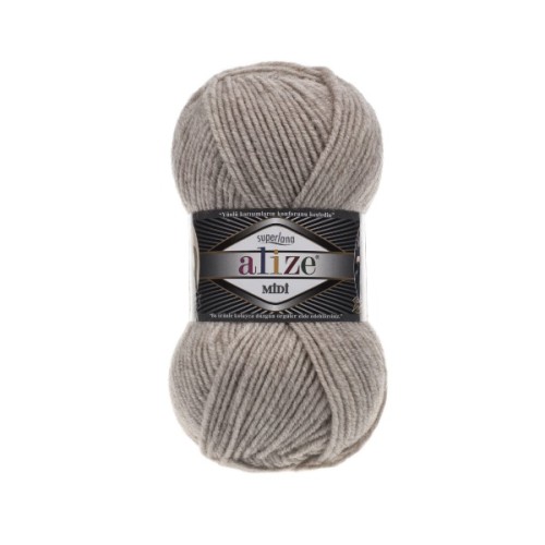Włóczka Alize Superlana MIDI 152 beż melanż