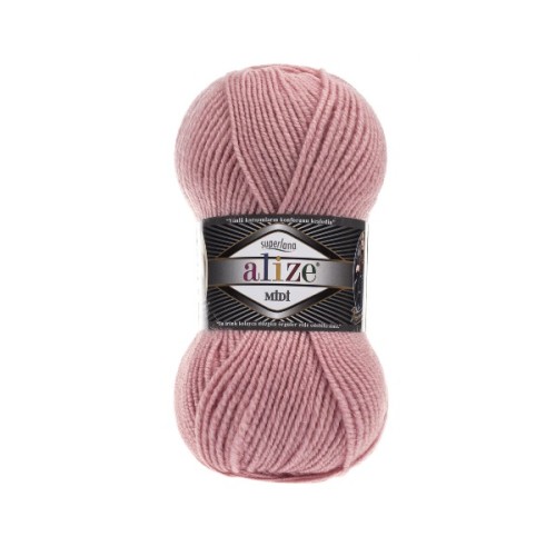 Superlana MIDI 161 pudrowy róż