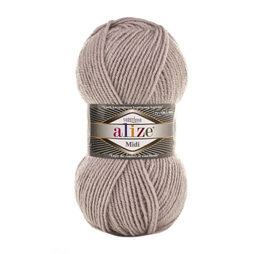 Włóczka Alize Superlana MIDI 652 smoky