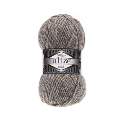 Włóczka Alize Superlana MIDI 803 beż melanż