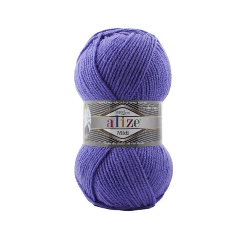 Włóczka Alize Superlana MIDI 851 fiolet