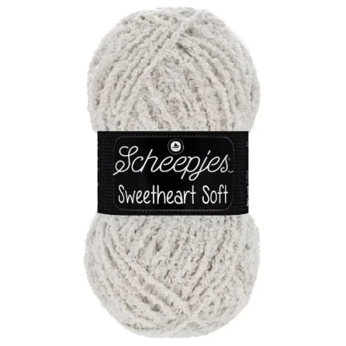 Włóczka Scheepjes Sweetheart Soft 02 popiel