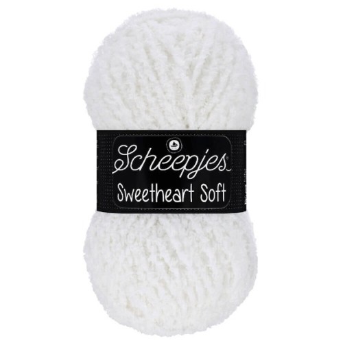 Włóczka Scheepjes Sweetheart Soft 20 biały