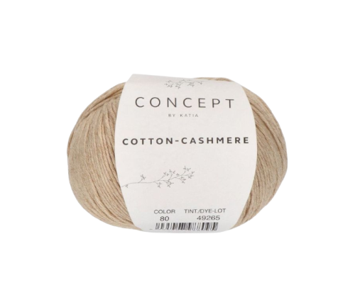 Włóczka Katia Concept Cotton-Cashmere 80 beżowy