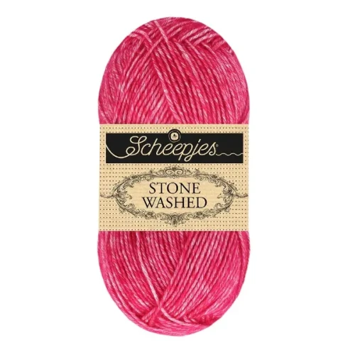 Włóczka Scheepjes Stone Washed 839 malinowy