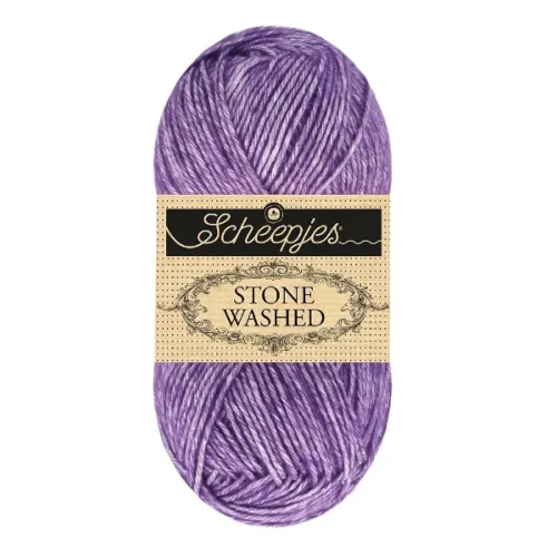 Włóczka Scheepjes Stone Washed 840  fioletowy