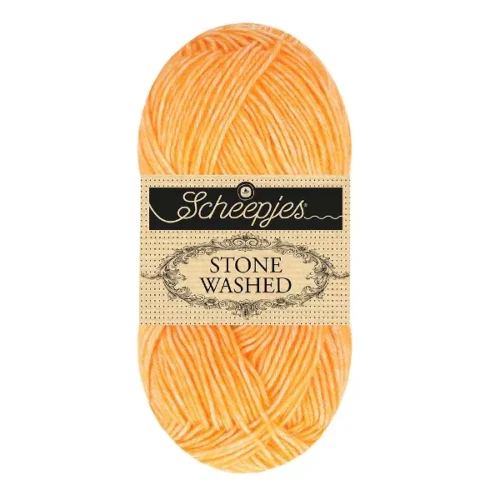 Włóczka Scheepjes Stone Washed 842 pomarańczowy