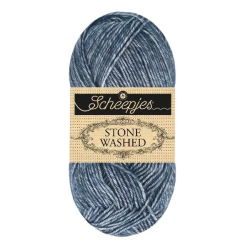 Włóczka Scheepjes Stone Washed 847 granatowy