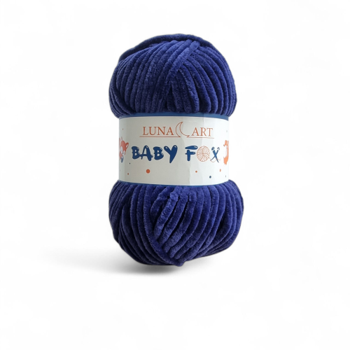 Włóczka Baby Fox 100-17 navy blue