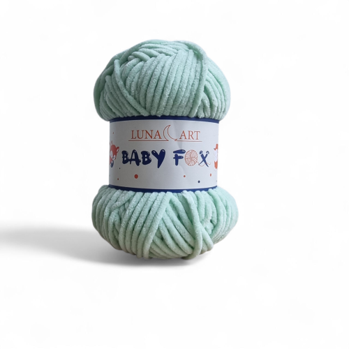 Włóczka Baby Fox 100-23 seledyn