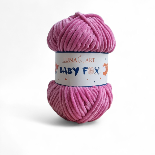 Włóczka Baby Fox 100-31 ciemny róż
