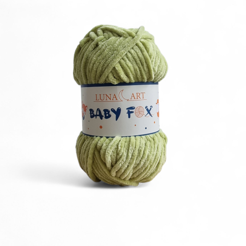 Włóczka Baby Fox 100-46 limonka