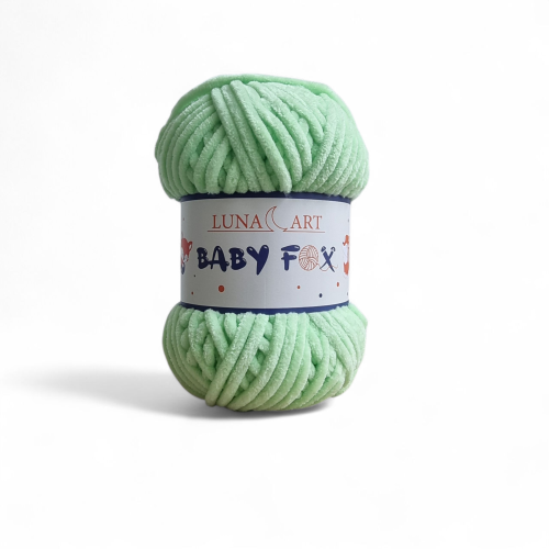 Włóczka Baby Fox 100-47 seledyn