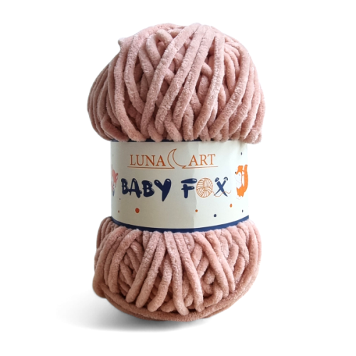 Włóczka Baby Fox 100-96 pudrowy róż