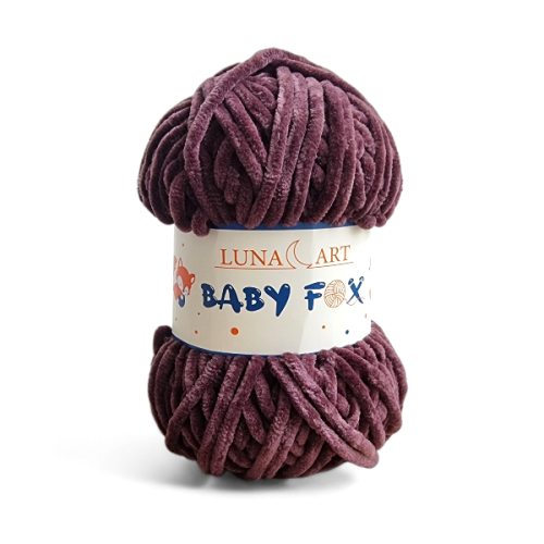 Włóczka Baby Fox 100-90 czekolada