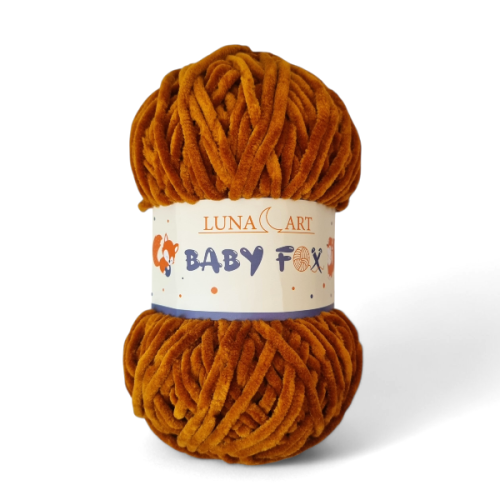 Włóczka Baby Fox 100-88 karmelowy