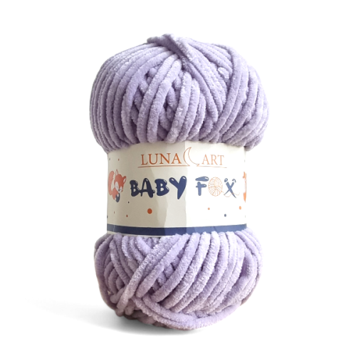 Włóczka Baby Fox 100-81 jasny fiolet
