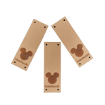 Etykieta, naszywka "meciak" Miki beż 168