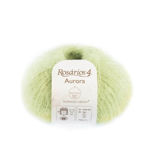 Włóczka Rosarios 4 Aurora 10 limonka