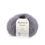 Włóczka Rosarios 4 Aurora 24 ciemny szary