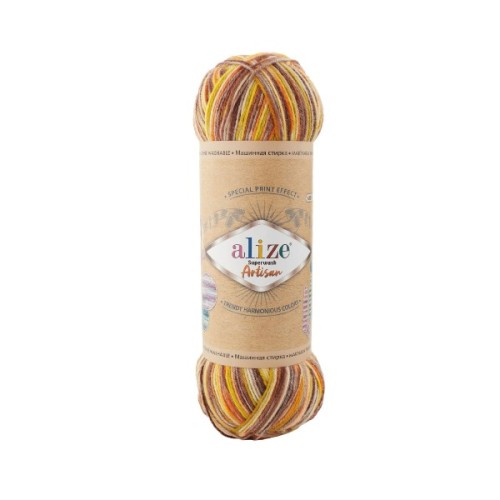 Włóczka Alize Artisan Superwash 9006