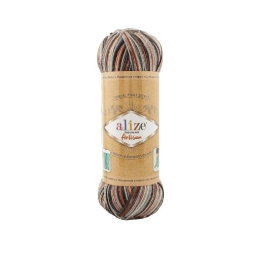 Włóczka Alize Artisan Superwash 9013