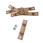 Naszywka, meciak, metka "Kotek" beżowy, z zapięciem