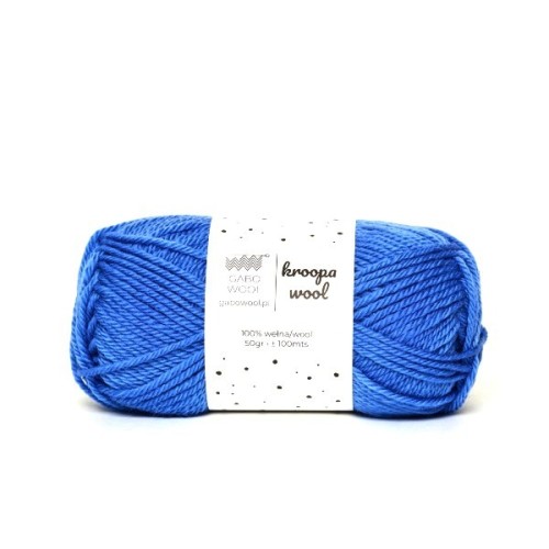 Włóczka GABO KROOPA WOOL 0786 niebieskie niebo