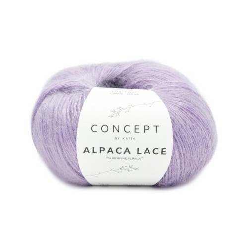 Włóczka Katia Concept Alpaca Lace 60 lawenda
