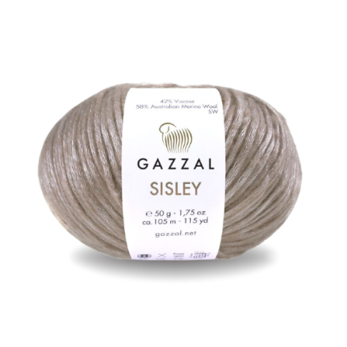 Włóczka Gazzal Sisley 5711 beżowy