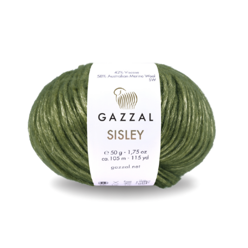 Włóczka Gazzal Sisley 5725 trawa