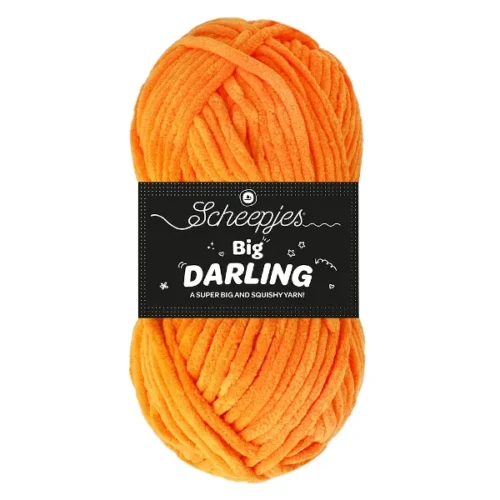 Włóczka Scheepjes Big Darling, 403 Pumpkin