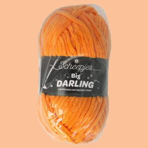 Włóczka Scheepjes Big Darling, 403 Pumpkin