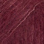 Włóczka DROPS Brushed Silk Alpaca 44 wino śliwkowe