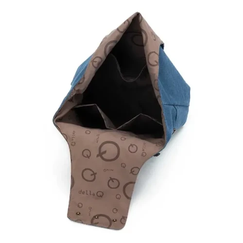 Torba projektowa Della Q Nora Big Bucket, 53x40x12cm indygo