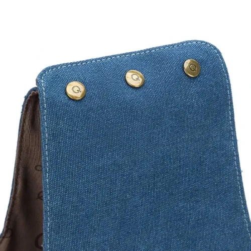 Torba projektowa Della Q Nora Big Bucket, 53x40x12cm indygo