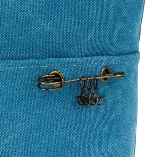 Torba projektowa Della Q Nora Big Bucket, 53x40x12cm morski