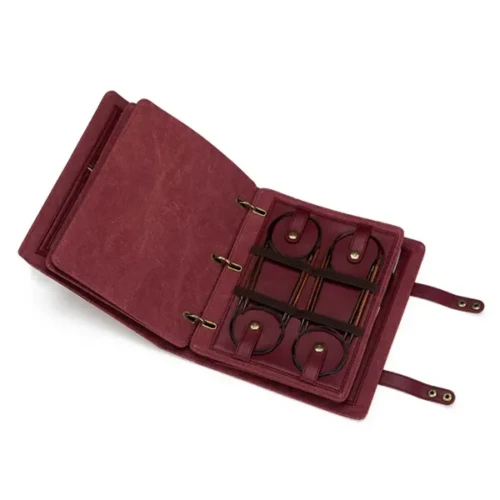 Organizer Della Q Hook & Needle Notebook, bordowy