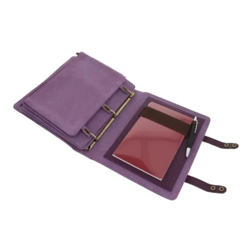 Organizer Della Q Hook & Needle Notebook, śliwkowy