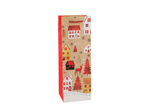 Torebka podarunkowa 12x35x10 cm, 1szt wzór wysyłany losowo
