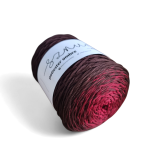 Sznurek poliestrowy OMBRE 3 mm, 300m OM34 ciemna czekolada/bordo