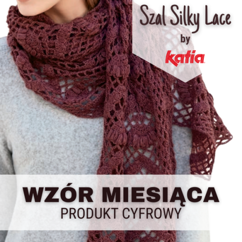 Wzór na Szal Silky Lace od Katia /PRODUKT CYFROWY/