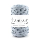 Sznurek poliestrowy  by Mila 3mm, motek 200m, 125 stalowy błękit