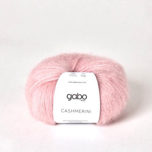Włóczka GABO WOOL CASHMERINI 5440 pudrowy