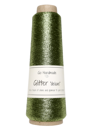 Nić metalizowana Glitter Deluxe, 18108 zielony, lurex
