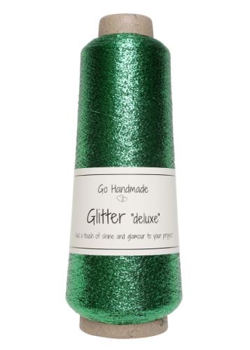 Nić metalizowana Glitter Deluxe, 18114 szmaragdowa zieleń