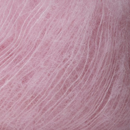 Włóczka GABO WOOL MOHSILKO 4552 koronkowy róż, moher, jedwab, merino
