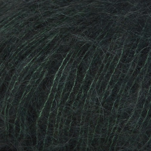 Włóczka GABO WOOL MOHSILKO 4738 zielony mech, moher, jedwab, merino